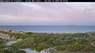 Jurien Bay coast sunrise Sat 16 Nov 2024 [upl. by Acirrehs337]