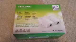 TPLink AV200 Nano Powerline Adapter Review [upl. by Wessling]