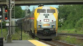 VIA Train 55 Westbound Brockville VIA Station Stop July 25 2024 [upl. by Smoht332]