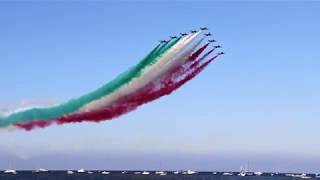 Frecce tricolori  Palermo Air Show 2018 [upl. by Shiff]