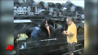 Raw Video Stage Collapse at Ottawa Bluesfest [upl. by Marlyn]