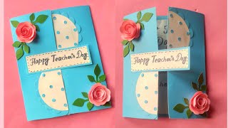 Teachers Day Card Idea  Teachers Day Card  Greeting Card For Teacher Day [upl. by Nunnery]