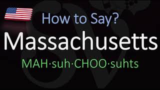 How to Pronounce Massachusetts CORRECTLY [upl. by Annahavas341]