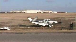 PLANE CRASH at PONCA CITY AIRPORT  CLIP 1 of 23107 [upl. by Martelle841]