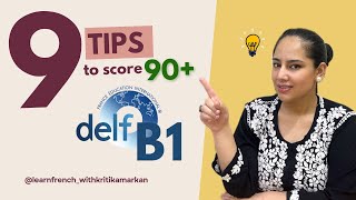 French DELF B1  Exam preparation tips  Score 90 in your French exam  delfb1 [upl. by Ayinat259]