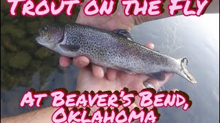 Trout on the Fly at Beavers Bend Oklahoma TroutOnTheFly [upl. by Alleber]