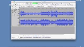 Using Audacity to adjust or change the key or pitch on recorded tracks [upl. by Firmin]