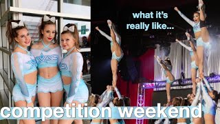 Cheerleading Competition VLOG  VAS Ice Queens [upl. by Uok]