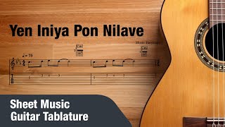 Yen Iniya Pon Nilave  Sheet Music  Guitar Tablature [upl. by Eycal]