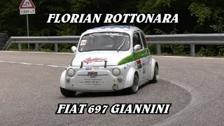 7° SLALOM KALTERN  EPPAN MENDEL 2024  FLORIAN ROTTONARA  FIAT 697 GIANNINI  BY BELLUNOVIDEO [upl. by Frantz]