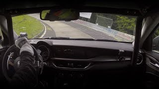 Alfa Romeo Stelvio Quadrifoglio  New Record at Nürburgring [upl. by Nedra]