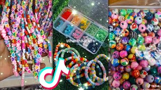 🎗️Clay Bead Bracelet TikTok Compilation 🎗️ Making Bracelet Edits Shorts amp Reels Small Business 190 [upl. by Lempres]