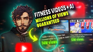 How to Create Viral Fitness Videos for MILLIONS of Views with AI in 2024 [upl. by Dawn]