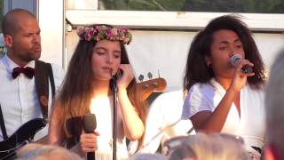 Angelina Jordan  Ill Be There  introducing the musicians  Larkollen  19072017 [upl. by Onitrof4]