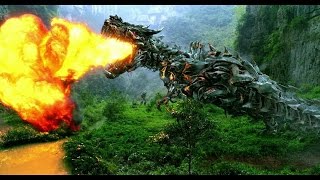 Transformers 4  All Dinobot Scenes IMAX HD [upl. by Hurff359]