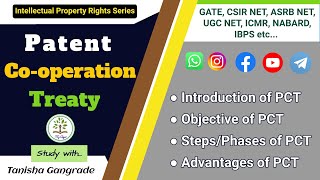 Patent Cooperation Treaty  PCT in IPR  Intellectual Property Rights  IPR  by Tanisha Gangrade [upl. by Gilford873]