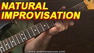 Practicing Improvisation Naturally [upl. by Poppo]