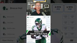 Breece Hall Player Props  NFL Week 6 Best Bets Bills vs Jets  Monday Night Football [upl. by Anatola]