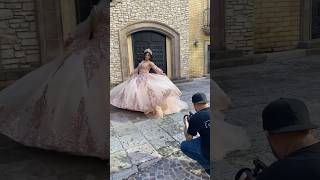 Yulissa’s Quince Dress Photoshoot That OMG Quince Dress 🤩🤩 so beautiful quinceanera bts wow [upl. by Yarvis]