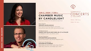 Chamber Music by Candlelight June 2 2024 [upl. by Henrique]