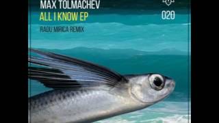 Cheise Max Tolmachev  All I Know Radu Mirica Remix [upl. by Marrissa]