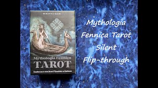 Mythologica Fennica Tarot  Silent Flipthrough [upl. by Larina]