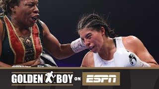 Golden Boy on ESPN Maricela Cornejo vs Franchon CrewsDezurn FULL FIGHT [upl. by Gawain]