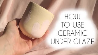 How to use Ceramic Underglaze [upl. by Ihdin]