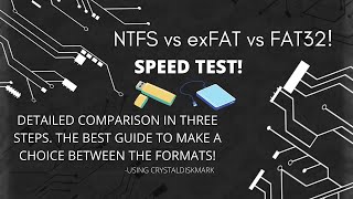 NTFS vs exFAT vs FAT32  The 3 most popular storage formats SPEED TESTED  Its Omega Tech [upl. by Hedelman]