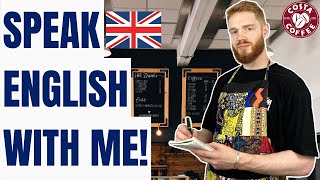 Everyday British English Conversations Cafe  British Accent Training [upl. by Rimma]