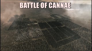 BATTLE OF CANNAE l 216 BC Rome vs Carthage l One of Hannibals Greatest Victories l Cinematic [upl. by Sadye]