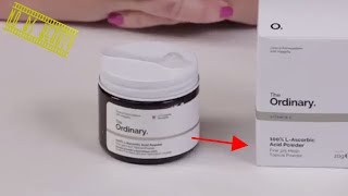 Deciem’s The Ordinary L Ascorbic Acid Powder Review and How To Use Suggestions [upl. by Couhp]