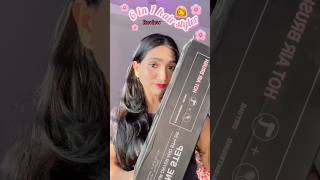 Hair styler gonna wrong😫🤯  cheapest hair styler from amazon review stylingtools shorts hair [upl. by Lareneg]