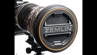 Zemlin Photo Lens Cap V2 for large telephoto lenses [upl. by Eillit]