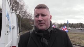 Britain First demonstrate in Telford [upl. by Em927]