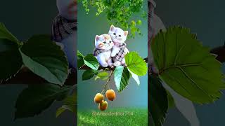 Cat Dance USA 😍 Cute kitten cat lovecats cats catvideos kittens catlover princesscat kitten [upl. by Nosreg735]