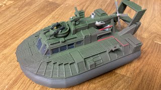 The Monster 👹 172 3D Printed ETSY PACV Patrol Air Cushion Vehicle The Saunders Roe Hovercraft [upl. by Aikemaj]