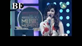 Akashete Lokkho Tara chad kintu ektai re  Singer Bristy  Live Music Moment Sep 2015 [upl. by Foley897]