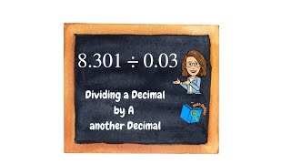 How to Divide a Decimal by another Decimal [upl. by Ennairam723]