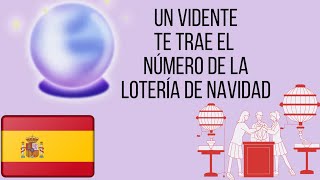 EL GORDO 👈 NÚMERO DE UN VIDENTE PARA LA LOTERÍA DE NAVIDAD 2023 [upl. by Tsirc]