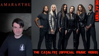 AMARANTHE  The Catalyst OFFICIAL MUSIC VIDEO REACTION [upl. by Templia]