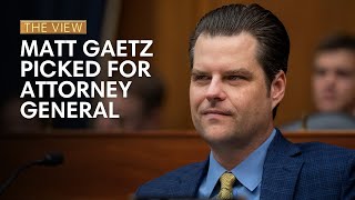 Will Gaetz Ethics Report See The Light Of Day  The View [upl. by Halyhs]