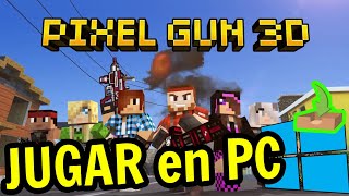 🎮 Cómo JUGAR  Pixel Gun 3D  en PC ▶ DESCARGAR e INSTALAR Usitility2 [upl. by Alya]