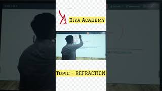 Topic  Refraction physics 10th CBSEICSE 2024shorts youtube education bestcoaching [upl. by Jamin]