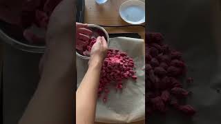 Pink Almond Pralines Perfect With Brioche Bun From Scratch asmr [upl. by Dloniger329]