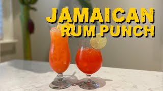 How I make Jamaican Rum Punch and Planters Punch [upl. by Leonsis]