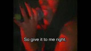 Melanie Fiona  Give it to Me Right  with lyrics and footage [upl. by Sokul]