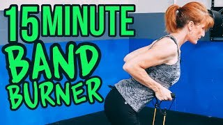 AMAZING Resistance Band Upper Body Workout Easy FollowAlong [upl. by Aribold]