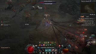 Diablo IV T115 pit clear thorns barb elixir bug [upl. by Wack]