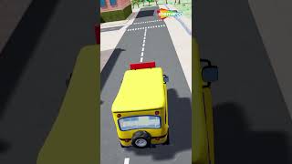 Wheels On The Bus 3D Rhyme 02 English RhymeforKids Kids songs [upl. by Nahgiem]